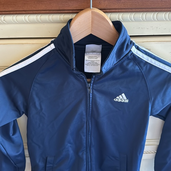 Adidas Kids Zip Up Track Jacket - Picture 2 of 6
